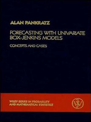 cover image of Forecasting with Univariate Box--Jenkins Models